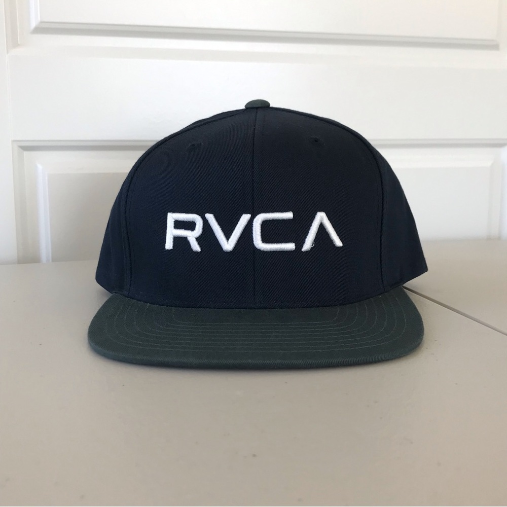 RVCA // NWOT Unisex Men’s Mid-fit Snapback Canvas Hat